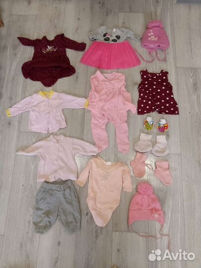 Детские вещи пакетом для девочек