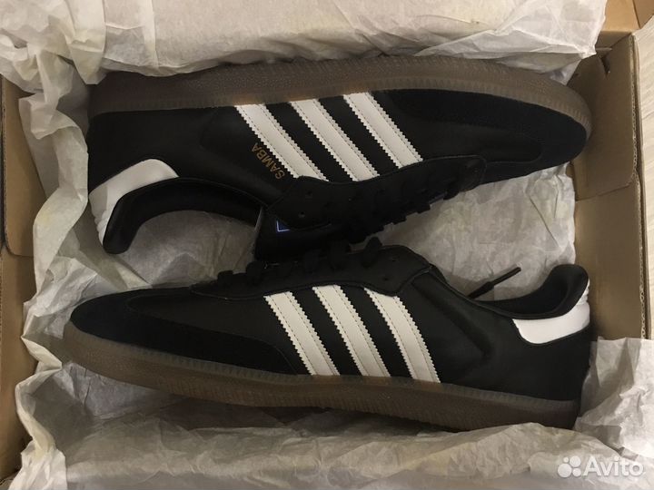 Кроссовки adidas samba og black оригинал