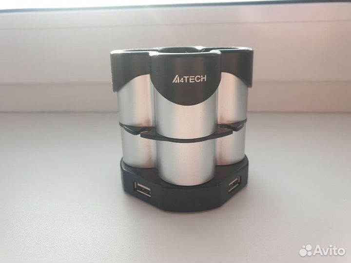 Usb переходник A4Tech со стаканом Четверной