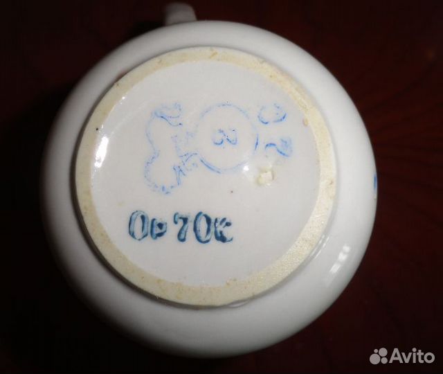 Бокалы фарфоровые СССР