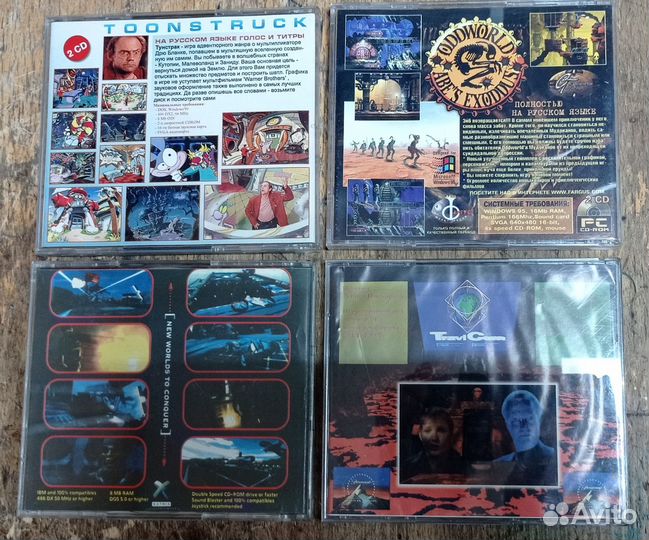CD диски с играми