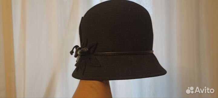 Шляпа фетровая женская