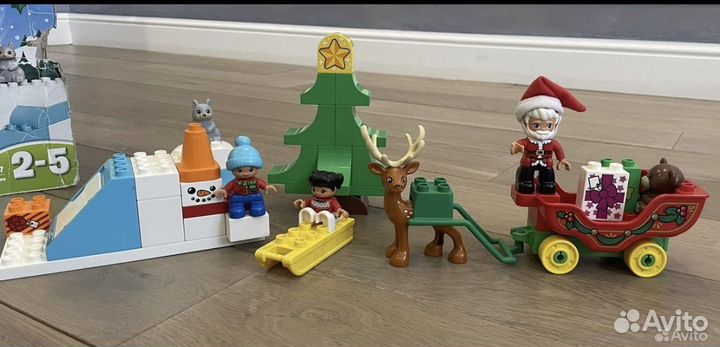 Lego дупло новый год