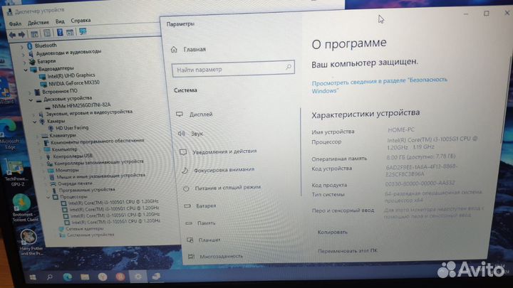 Игровой Acer Aspire 5 2021г Core i3, Geforce MX350