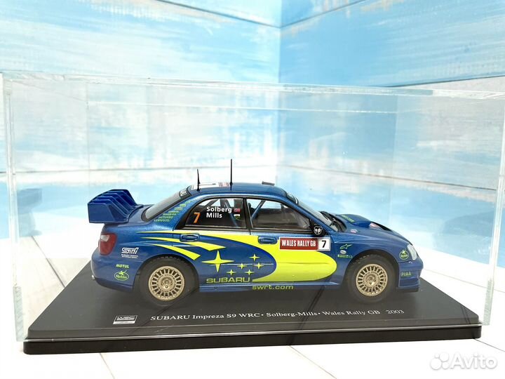 Модель Subaru Impreza WRC S7 2001 1:24 металл