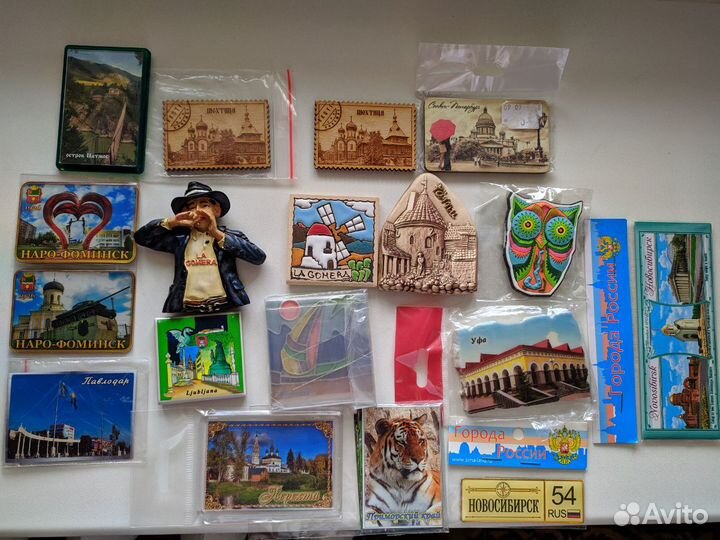 Магниты сувенирные новые