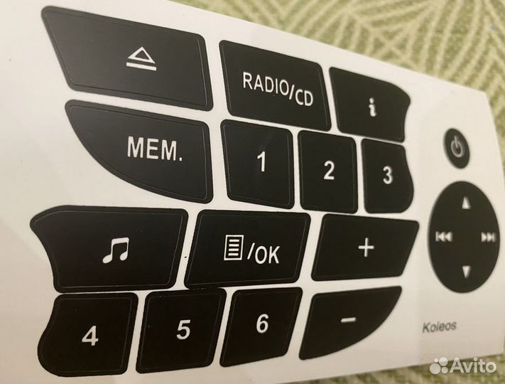 Кнопка кнопки магнитолы Renault megane 3