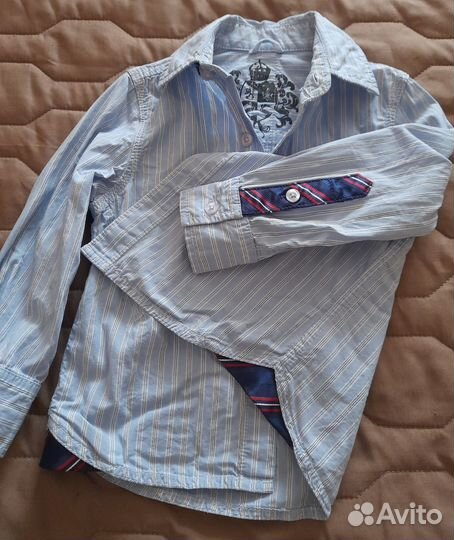 Рубашки на мальчика 92-98