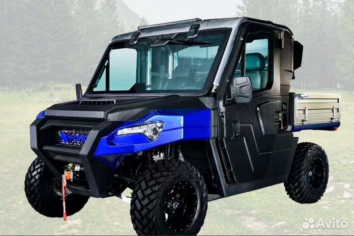 Мотовездеход aodes workcross 1000CC-3 Чёрный