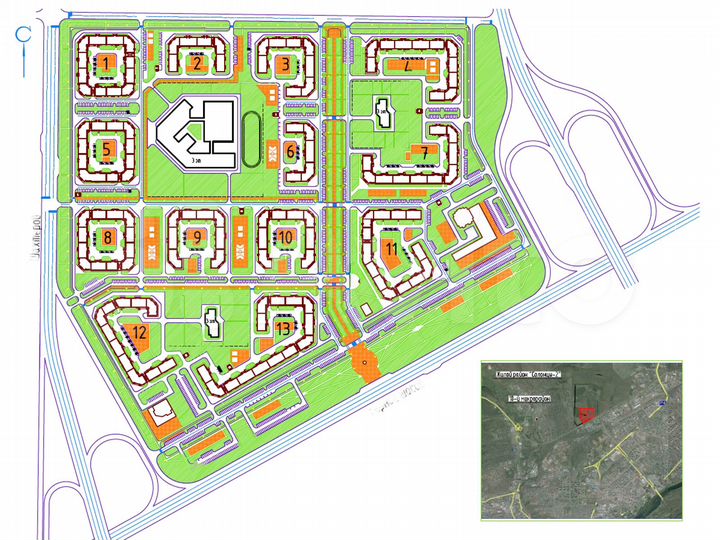 4-к. квартира, 99,5 м², 4/9 эт.