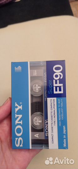 Кассеты чистые Sony EF90