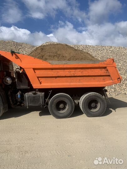 Песок щебень