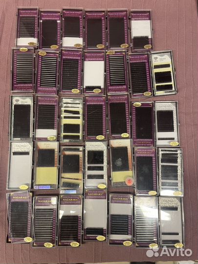 Ресницы для наращивания (весь набор)