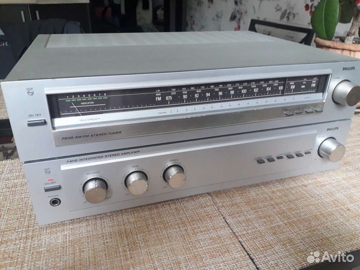 Усилитель+тюнер philips