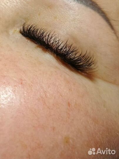 Наращивание ресниц на дому