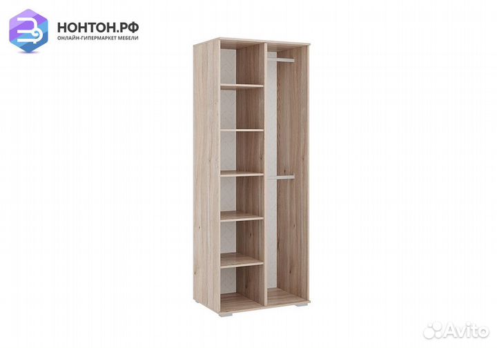 Шкаф 2-х дверный Зоо 03.01 дуб мария / белый