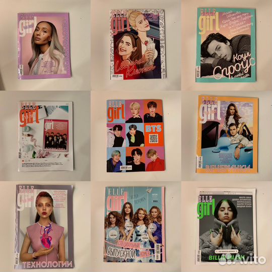 Старые журналы Elle Girl