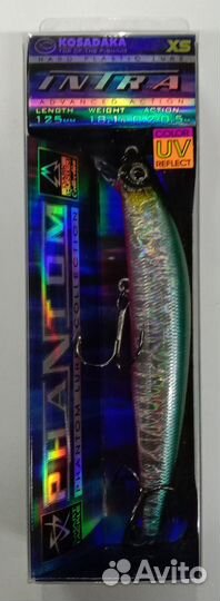 Воблер Kosadaka Intra XS 125F SH