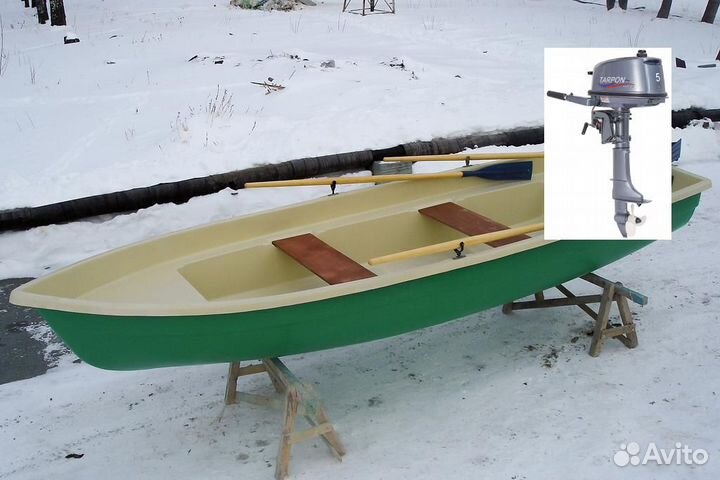 Моторно-гребная лодка Виза Тортилла-5 Tarpon T 5S