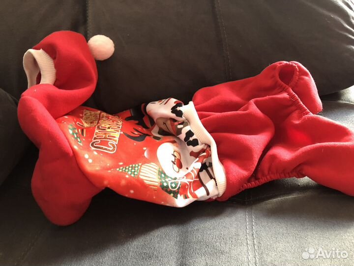 Костюм для собаки новогодний XL