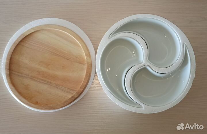 Менажница фарфор