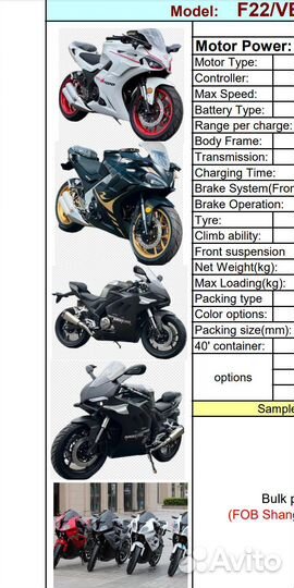 Электро мотоцикл