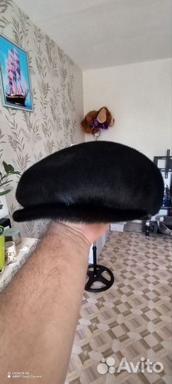 Меховая мужская кепка