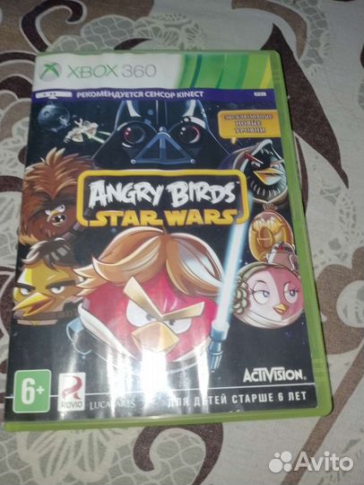 Диск angry birds на xbox 360