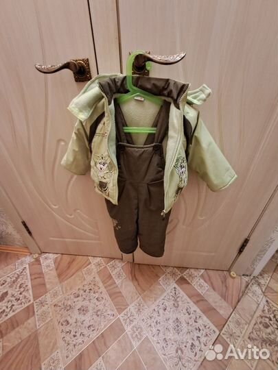 Костюм демисезонный на мальчика на год