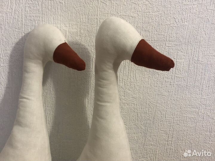 Мягкая игрушка подушка Гусь обнимусь