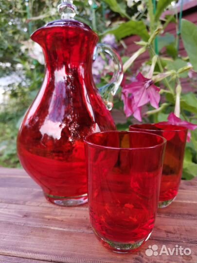Кувшин графин стаканы СССР