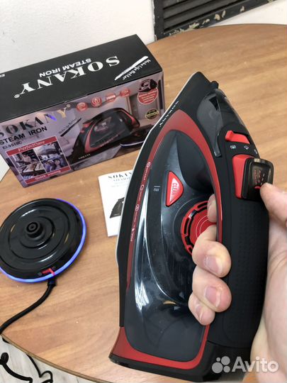 Утюг беспроводной ceramic 2400w