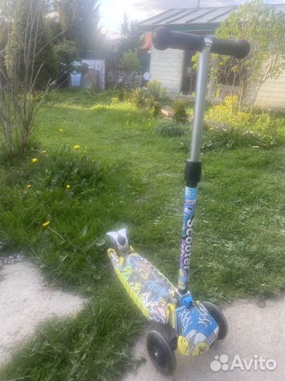 Самокат детский трехколесный