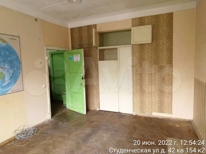 Комната 17,4 м² в 3-к., 2/5 эт.