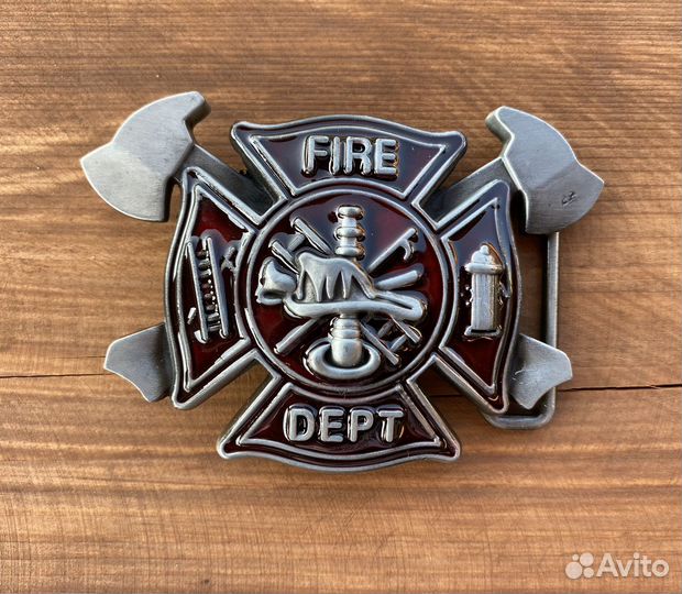 Бляха для ремня пожарного