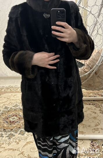 Шуба норковая трансформер
