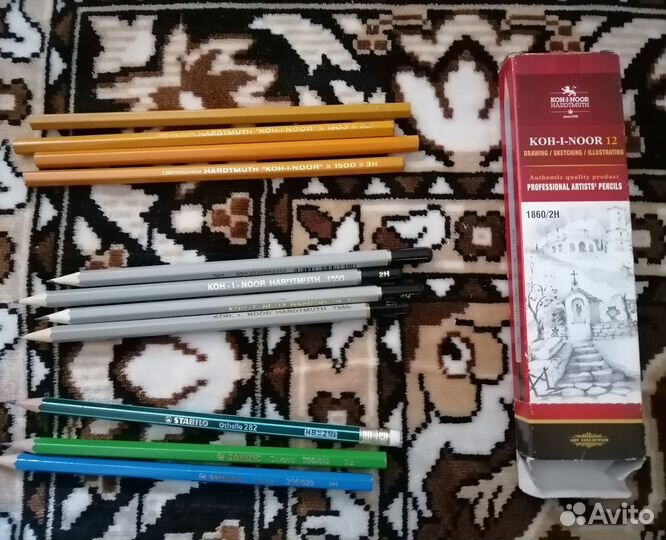 Набор карандаш простой СССР Koh-i-noor stabilo