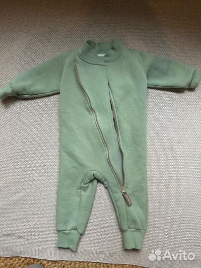 Комбинезон из футера 74 80
