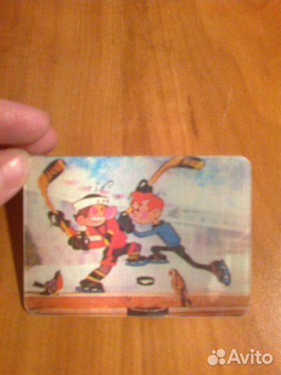 Календарик пластик мультфильм 1981