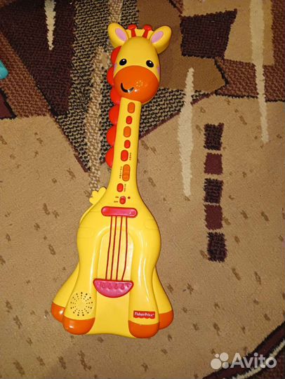 Гитара музыкальная fisher price