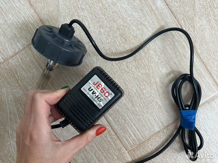 Ув лампочка и блок питания