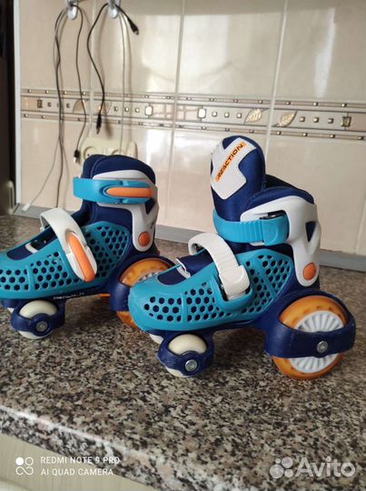 Роликовые коньки детские раздвижные