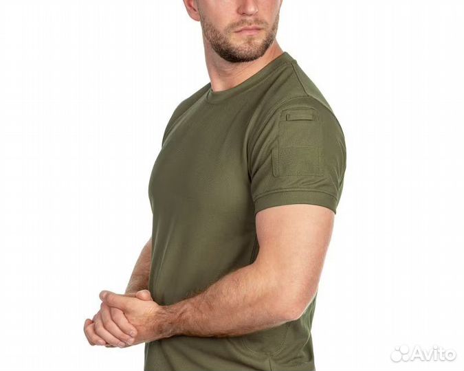 Футболка Helikon tex Tactical Topcool olive green