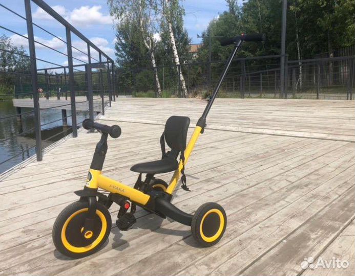 Велосипед трех колесный -трансформер (беговел)