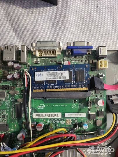 Материнская плата ITX с процессором