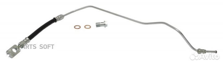 Mapco 3670 Шланг тормозной задний левый VW passat