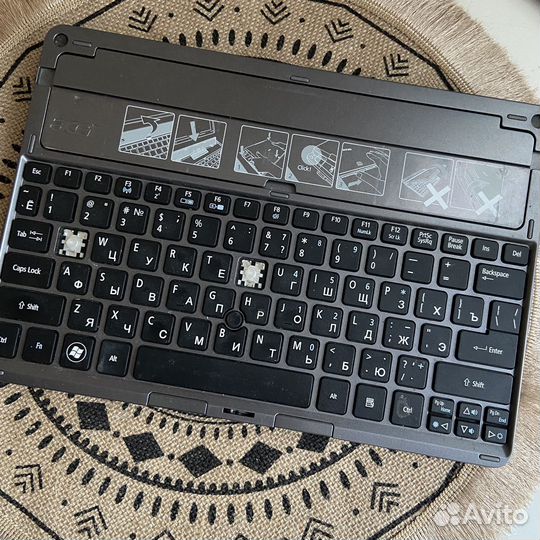 Планшет с клавиатурой acer