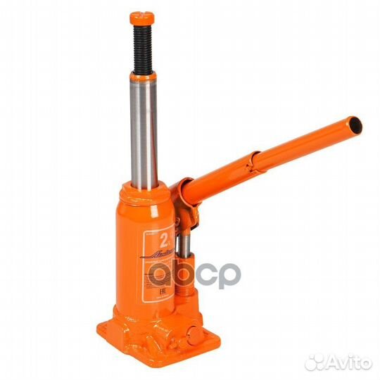 Домкрат бутылочный 2т в кейсе (MIN - 165 мм. MAX