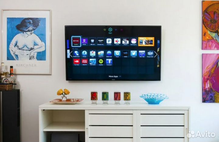 LED Телевизор Samsung SMART TV WiFi Full HD 43