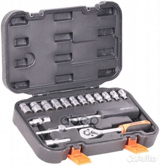 Набор головок торцевых 17пр. 1/4DR 399